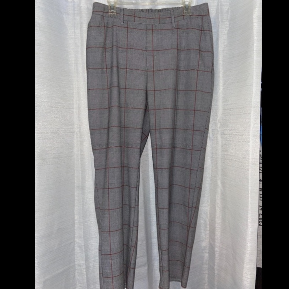 Plaid slacks